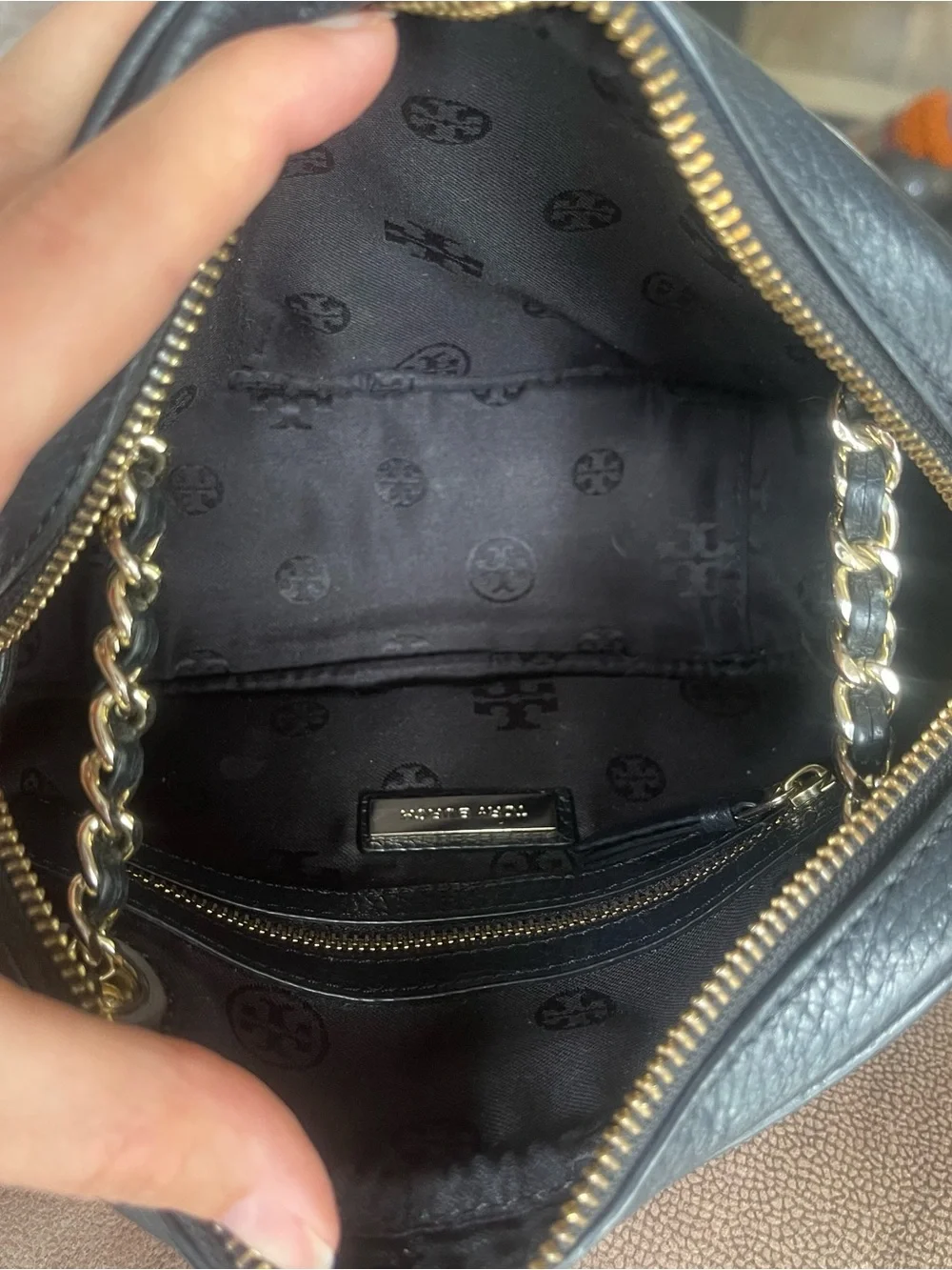 Tory Burch Black Tassel Crossbody Bag